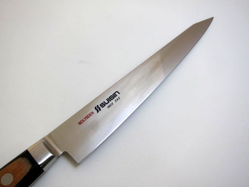 Houcho.com Suisin Inox Western-Style Knife Series, Genuine Sakai-Manufactured, Inox Steel 9.4" (240mm) Sujihiki Knife - Image 2